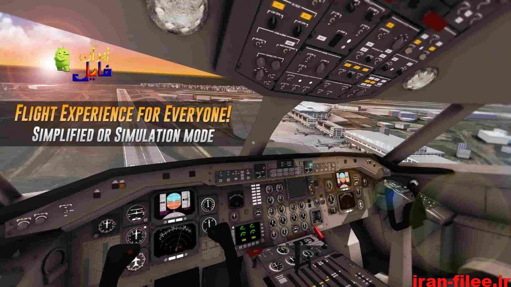 دانلود بازی Airline Commander 1.3.3 شبیه ساز خلبانی برای اندروید